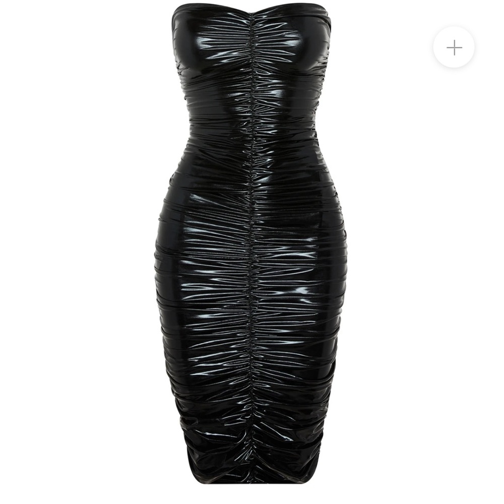 Latex Midi Dres-NWT-Size XL